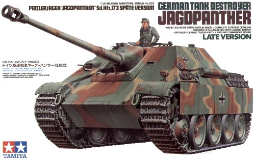 German Jagdpanther Late Version 1/35