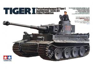 Tiger I Panzerkampfwagen VI Ausführung E (Sd.Kfz.181) Tidig Produktion 1/35