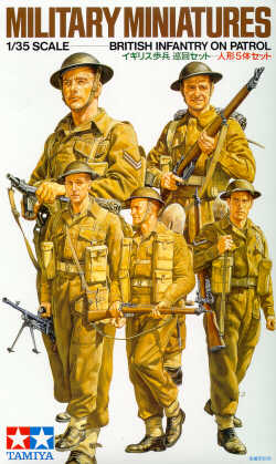 British Infantry on Patrol 1/35