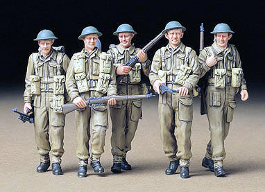 British Infantry on Patrol 1/35