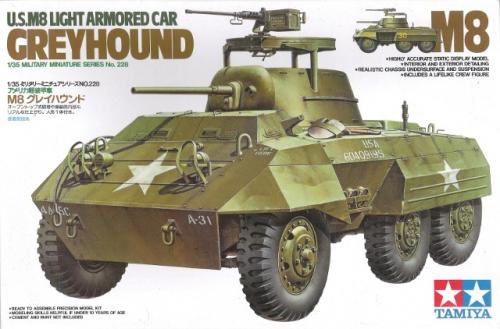 U.S. M8 Light Armored Car Greyhound 1/35