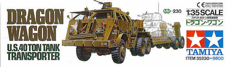U.S. 40 ton Tank Transporter (Dragon Wagon) 1/35
