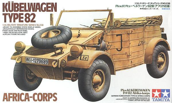Kübelwagen Type 82 Africa Corps 1/35