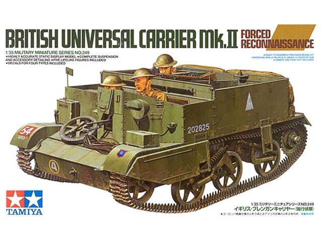 British Univ Carrier Mk.II - Forced Reconn 1/35