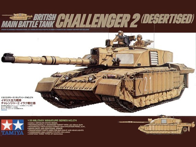British Main Battle Tank Challenger 2 1/35