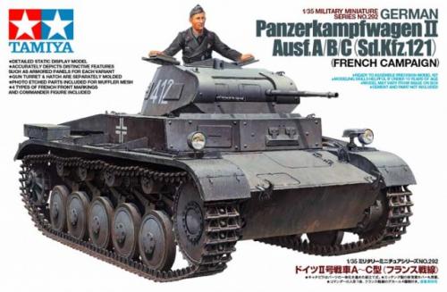 German Panzerkampfwagen II Ausf.A/B/C (Sd.Kfz.121) 1/35