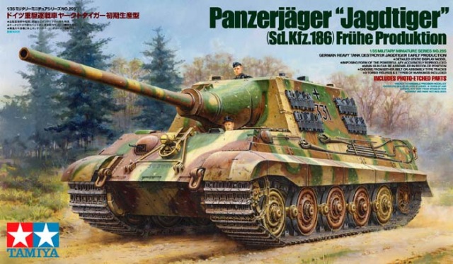 Sd.Kfz.186 Frühe Produktion Panzerjäger "Jagdtiger" 1/35