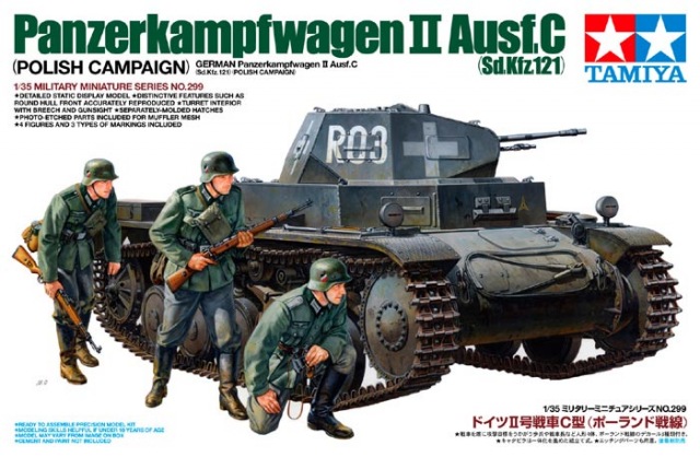 Panzerkampfwagen II Ausf. C (Sd.Kfz.121) 1/35