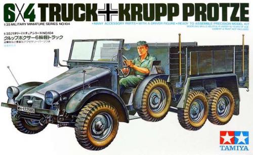 KRUPP PROTZE W 3 FIGURES 1/35