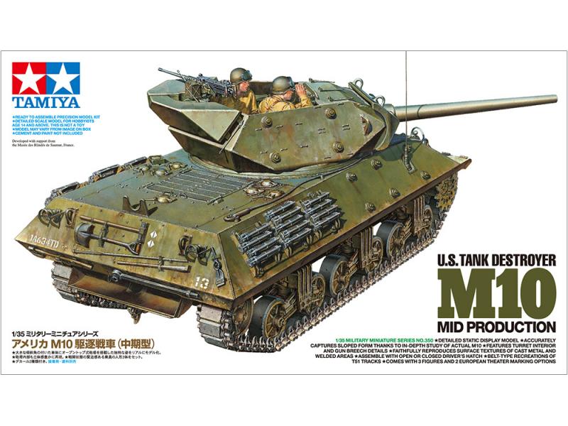 U.S. Tank Destroyer M10 Mid Production 1/35