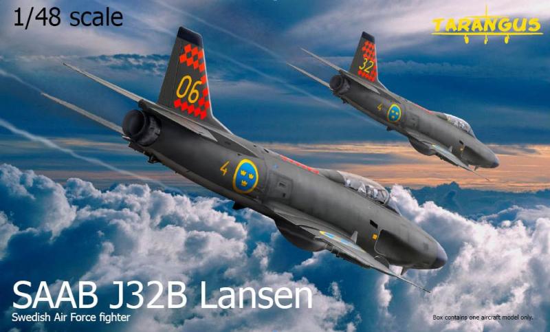 SAAB J32B Lansen 1/48