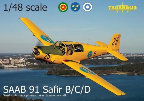 SAAB 91 Safir B/C/D 1/48