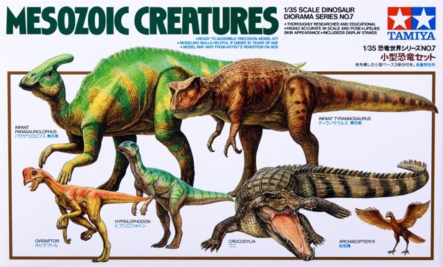 Mesozoic Creatures Set 1/35
