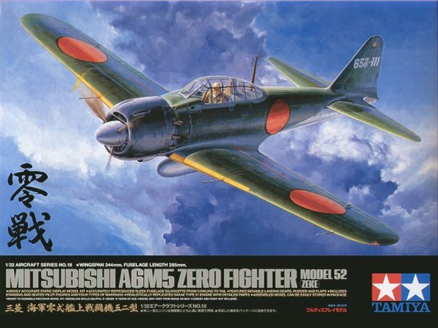 Mistubishi A6M5 Zero Fighter - Model 52 (Zeke) 1/32