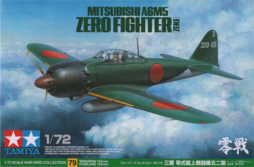Mitsubishi A6M5 Zero Fighter (Zeke) 1/72