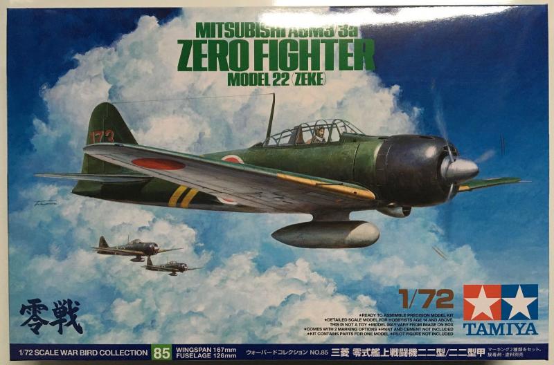 Mitsubishi A6M3 (Zeke) - 3a Zero Fighter 1/72