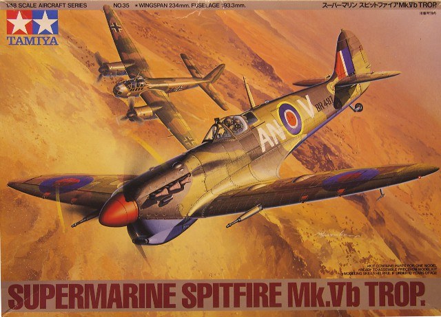 Super MC Spitfire Mk.Vb Trop. 1/48