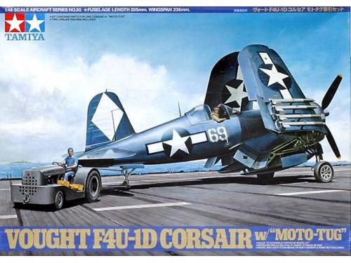 Vought F4U-1D Corsair w/Moto Tug 1/48
