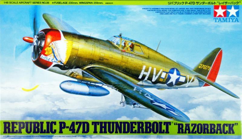 Republic P-47D Thunderbolt - "Razorback" 1/48
