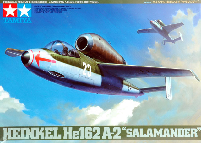 German Heinkel He162 A2 - "Salamander" 1/48