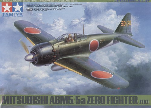 Mitsubishi A6M5/5a Zero Fighter (Zeke) 1/48