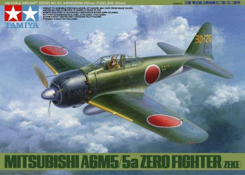 Mitsubishi A6M5/5a Zero Fighter (Zeke) 1/48