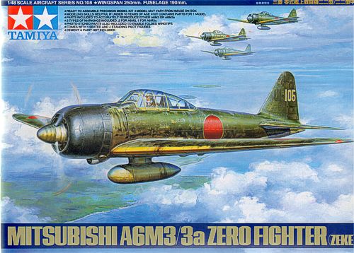 Mitsubishi A6M3/3a Zero (Zeke) Fighter 1/48