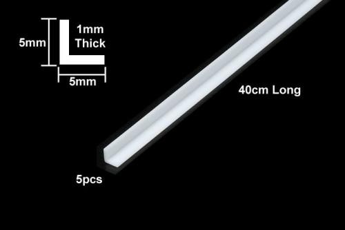 Plastic Beams 5mm L (5pc.)