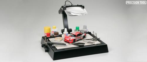 Work Station w/Magnifying Lens