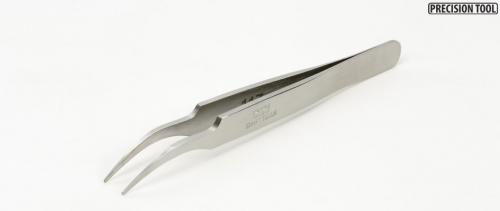 HG Angled Tweezers Round Tip