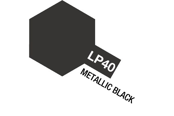 LP-40 Metallic Black 10ml