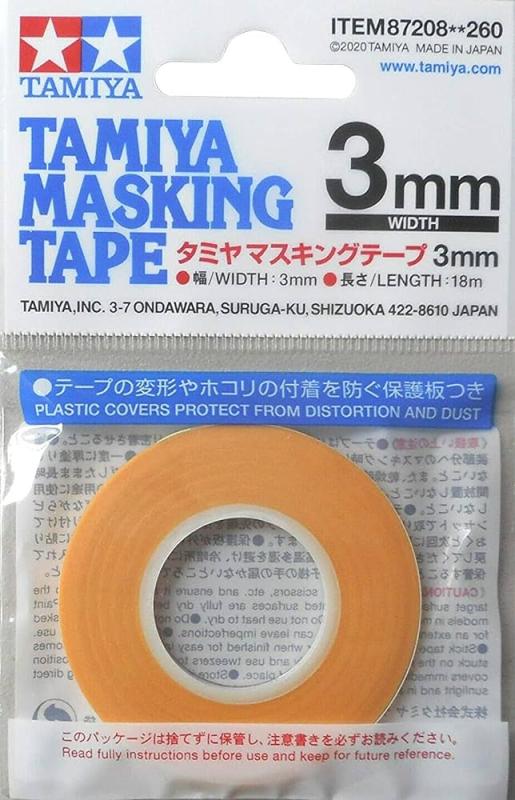 Masking tape, 3mm