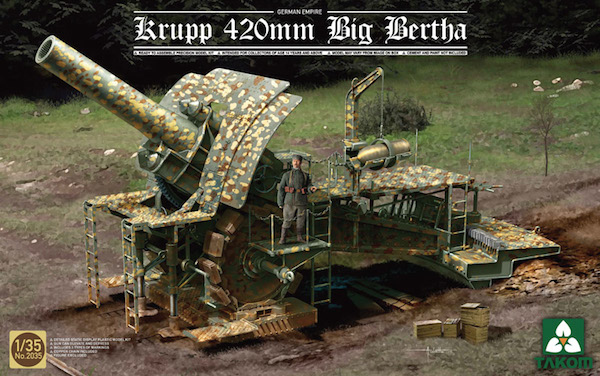 Krupp 420mm "Big Bertha" 1/35