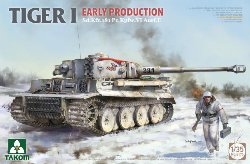 Sd.Kfz.181 Pz.Kpfw.VI Ausf.E Tiger I Early Production 1:35
