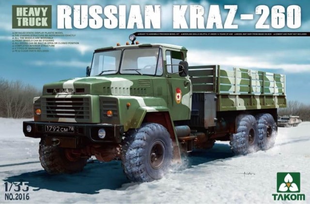 Russian KrAZ-260 Heavy Truck 1/35