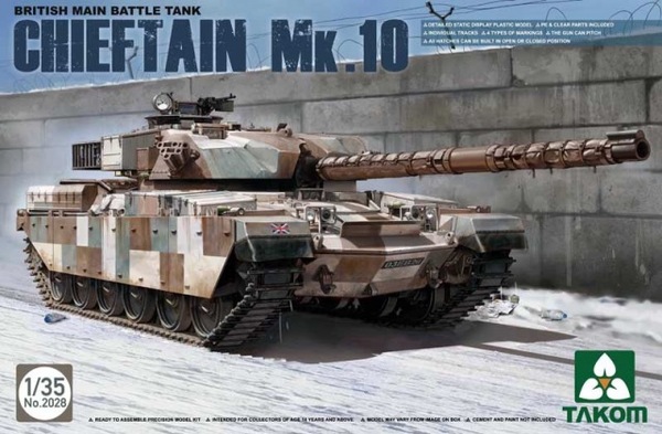 British Main Battle Tank Chieftain Mk.10 1/35