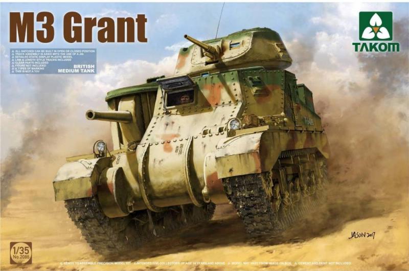 M3 Grant - British Medium Tank 1/35