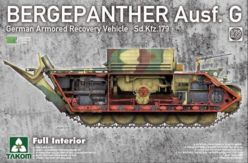 Bergepanther Ausf. G Full Interior 1/35