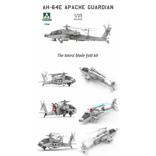 AH-64E Apache Guardian Attack Helicopter 1/35