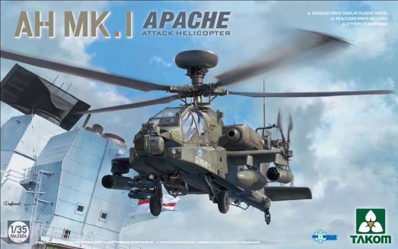 AH Mk. 1 Apache Attack Helicopter 1/35