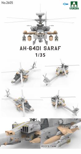 AH-64DI Saraf Attack Helicopter 1/35