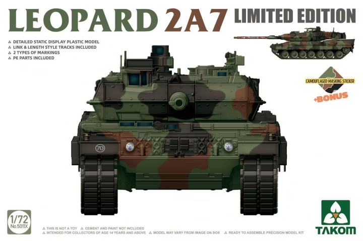 Leopard 2A7 Limited Edition 1/72