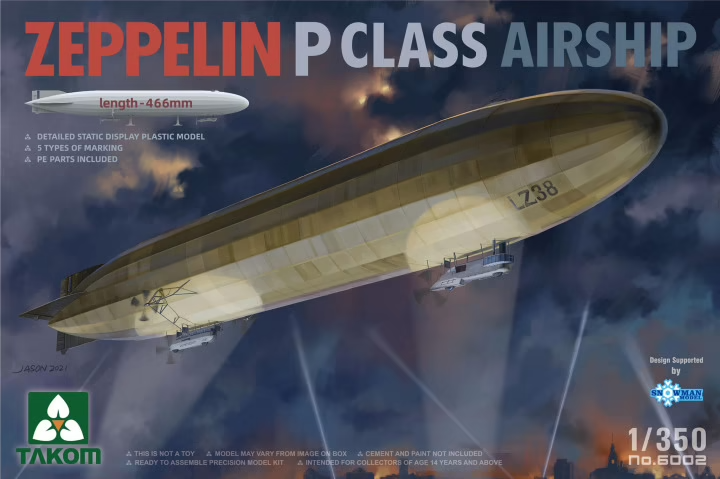 Zeppelin P Class Airship 1/350