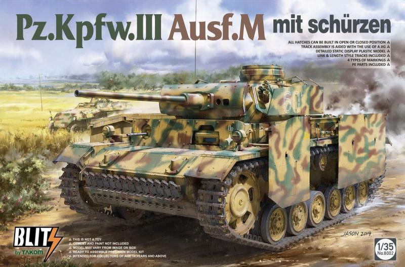 Pz.Kpfw. III Ausf. M mit schürzen 1/35