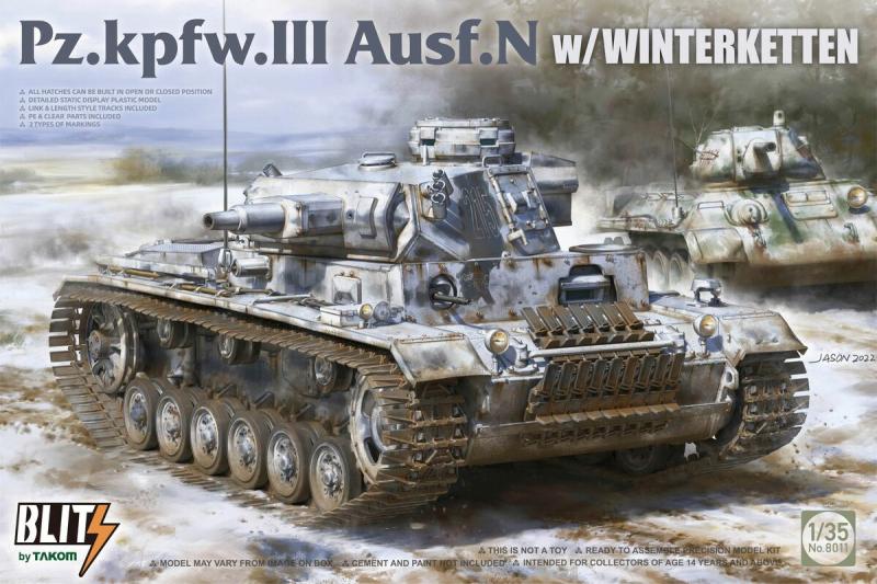 Pz.Kpfw. Ill Ausf. N w/Winterketten 1/35