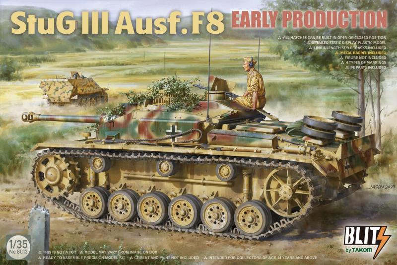 Stug III Ausf.F8 Early Production 1/35