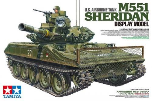 U.S. AIRBORNE TANK M551 SHERIDAN 1/16