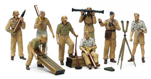 German Africa Corps Luftwaffe Artillery Crew Set 1/35