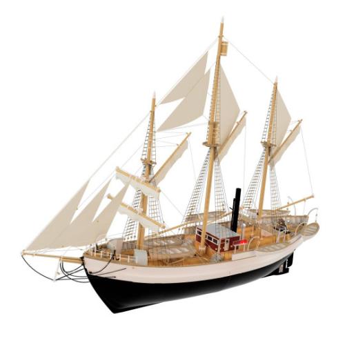 FRAM Polar Research Ship – 95 cm modell med fulla interiördetaljer, 1/50
