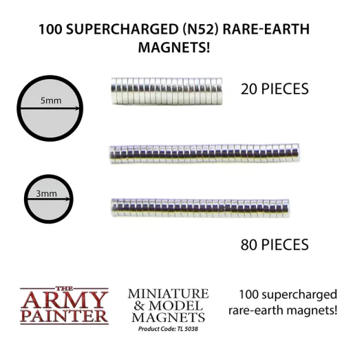 Miniature & Model Magnets (100-pack)